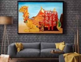 Camel painting