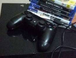 PS4 1000GB + 7 Games