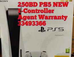 250BD PS5 New Agent Warranty