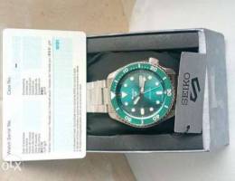 new Seiko hulk automatic with box warranty