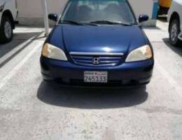 I want sale my car honda civic model 2001