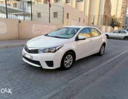 Toyota Corolla 1.6 model 2014