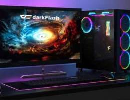 darkFlash Gale DF140 Black E-ATX Full Towe...