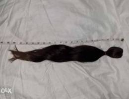 Hair extensions - BROWN, 20 INCH