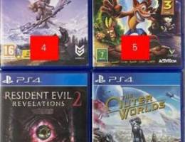 Used PS4 games