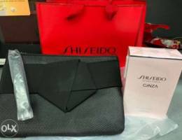 Shiseido ferfume and purse