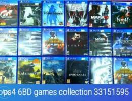 ps4 6bd games collection