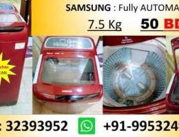 Samsung Washing Machine 7.5 kgs