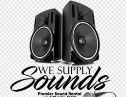 Professional sound systems for daily weekl...