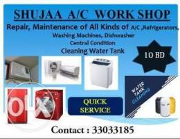 All kind of a.c repair and services