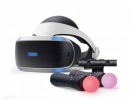 Ps Vr full bundle with move controllers an...