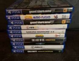 ps4 games GTA v & fifa