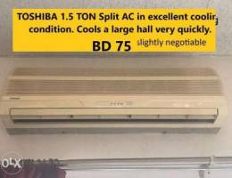 Expat leaving! TOSHIBA Split AC for Sale. ...