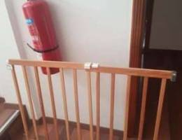 Adjustable baby safety door