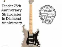 limited edition Fender 75th Anniversary St...