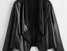 Black Faux Leather Jacket