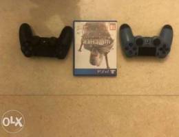 PS4 CONTROLLERS AND WITCHER GAME! Sold sep...