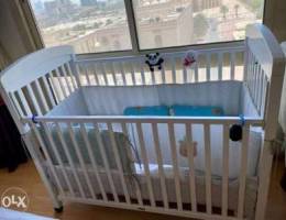 Baby Cot / Crib and Mattress