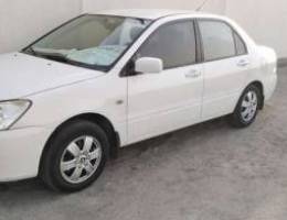 Mitsubishi lancer 2005 white