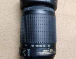 Nikon 55-200 VR lens new condition for sal...