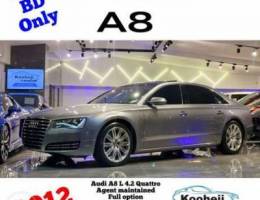 Audi A8 L 4.2 Quattro 2012 Agent maintaine...