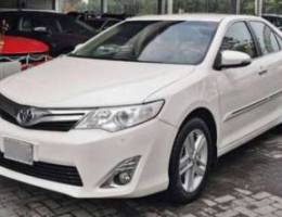 Need camry 2012/13/14 full option with sun...