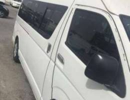 Toyota hiace for rent monthly basis