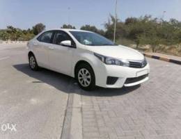 Toyota Corolla xli 2014 single onwer