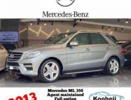 Mercedes ML 350 4matic 2013 Agent maintain...