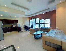 Balcony -Spacious - Furnished - Near Juffa...