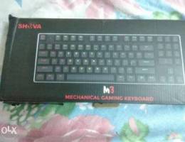 Shava mechanical keyboard blue switchs