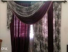 Luxury Velvet purple curtains