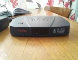 Airtel receiver and dish