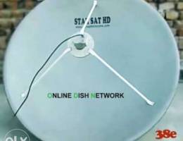 Big dish Airtel fixing