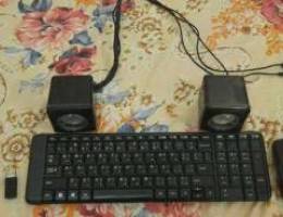 Logitch Keyboard mouse & USB Speakers