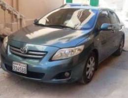 Toyota corolla 2008