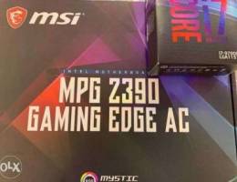 I7 9700k + MSI Z390 Gaming Edge