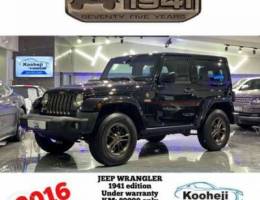 JEEP WRANGLER *1941 edition * Agent mainta...