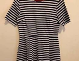 H&M striped dress