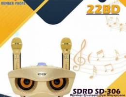 SDRD SD-306 Wireless Bluetooth Dual Microp...