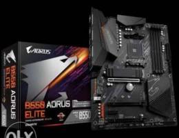 GIGABYTE B550 AORUS ELITE AM4 AMD B550 ATX...