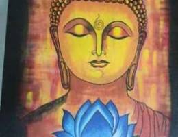 Buddha Acrylic Painting