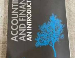 Accounting and finance an introduction