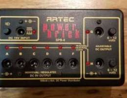 Artec power supplier for pedals