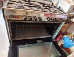 Glem Gas Cooker - 5 Burners with Multi fun...