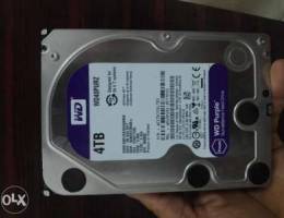 WD purple 4TB hard disk