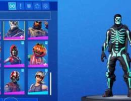 Fortnite account with galaxy skin