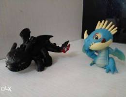 How to train you dragon figures