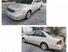 Urgent sale Toyota Avalon