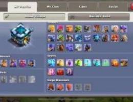 4 clash of clans accounts for sale